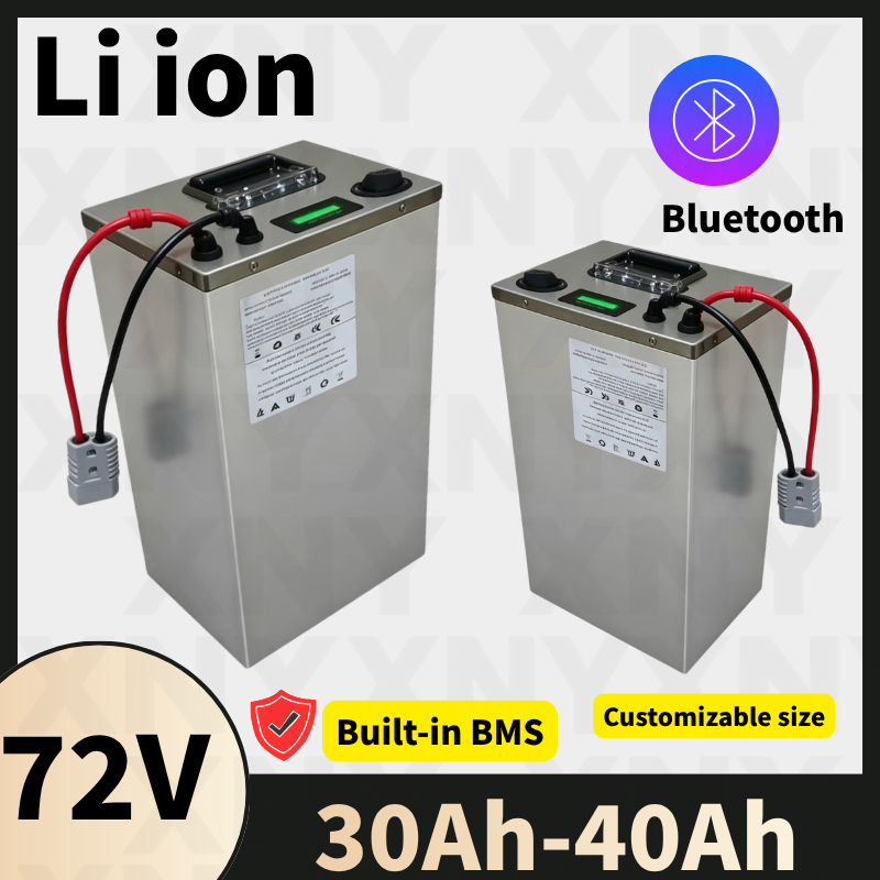 72V 40Ah Lifepo4 Battery Pack - 72V Lithium-ion batterijpakket 30Ah/40Ah met 200A/100A