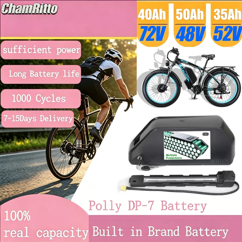 ChampionPolly Ebike 48v50ah Fi - 72V 50Ah 21700 Lithium Battery recensie en prijs