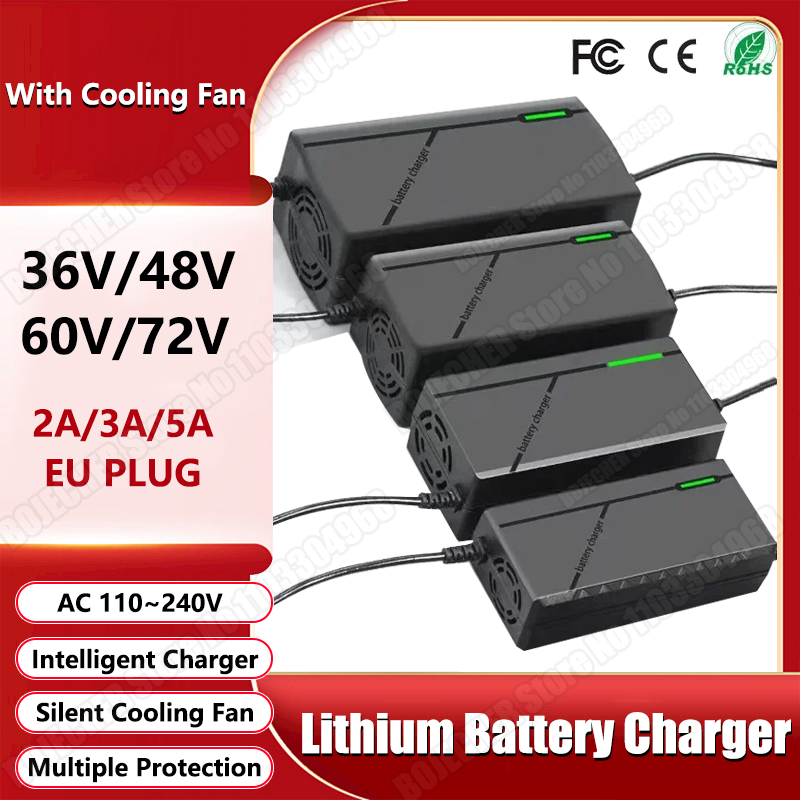 36V 48V 60V 72V Oplader 2A 3A  - 84V 20A Smart Charger recensie en prijs