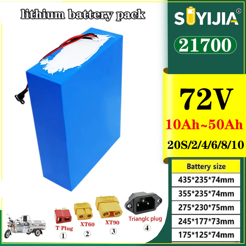 Lithium-ion batterij 21700 72V - 72V 50Ah 21700 Lithium Battery recensie en prijs