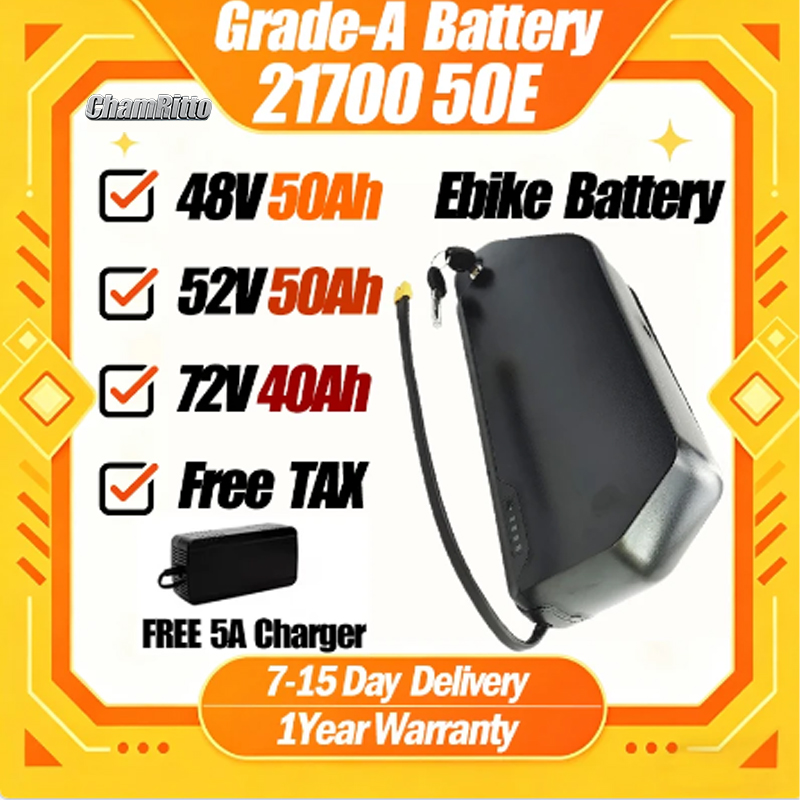 Polly elektrische fiets accu D - 72V 50Ah 21700 Lithium Battery recensie en prijs