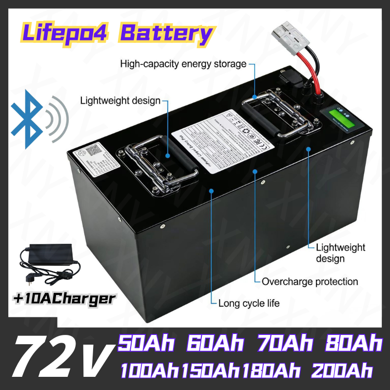 XNY-72V Lithium Batterij LifeP - 72V 40Ah Lifepo4 Battery Pack recensie en prijs