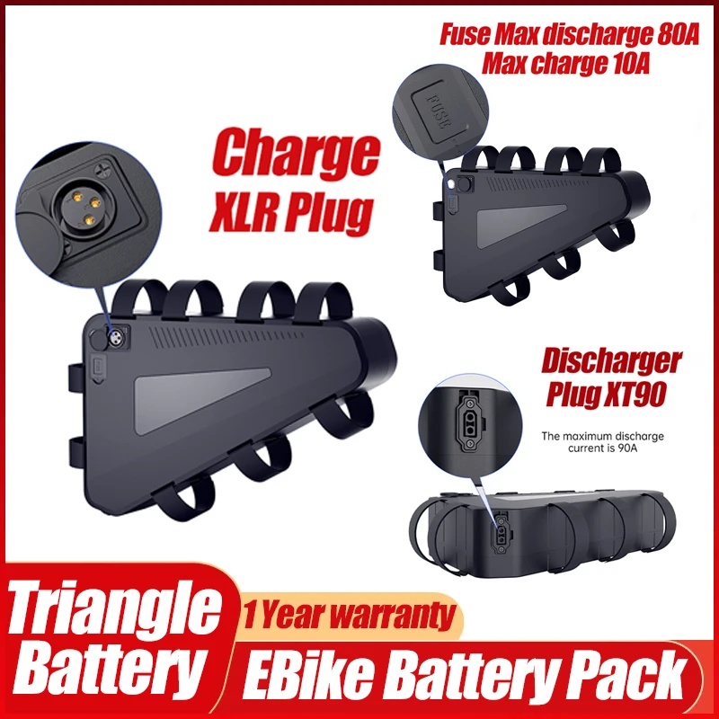 36V 48V 52V 60V 72V Elektrisch - 72V 50Ah 21700 Lithium Battery recensie en prijs