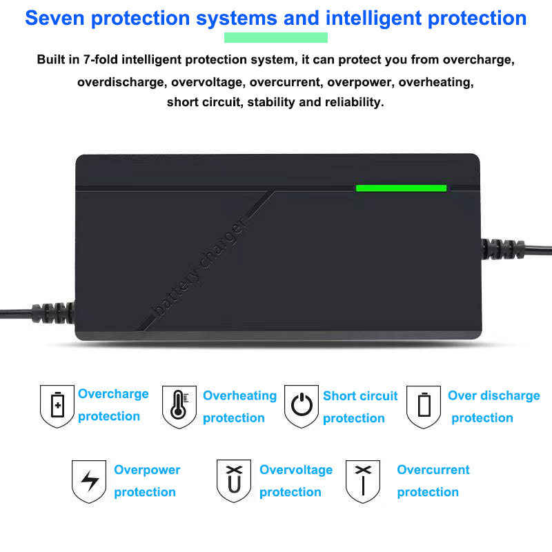 60V 72V 5A Lithiumbatterijlade - 84V 20A Smart Charger recensie en prijs