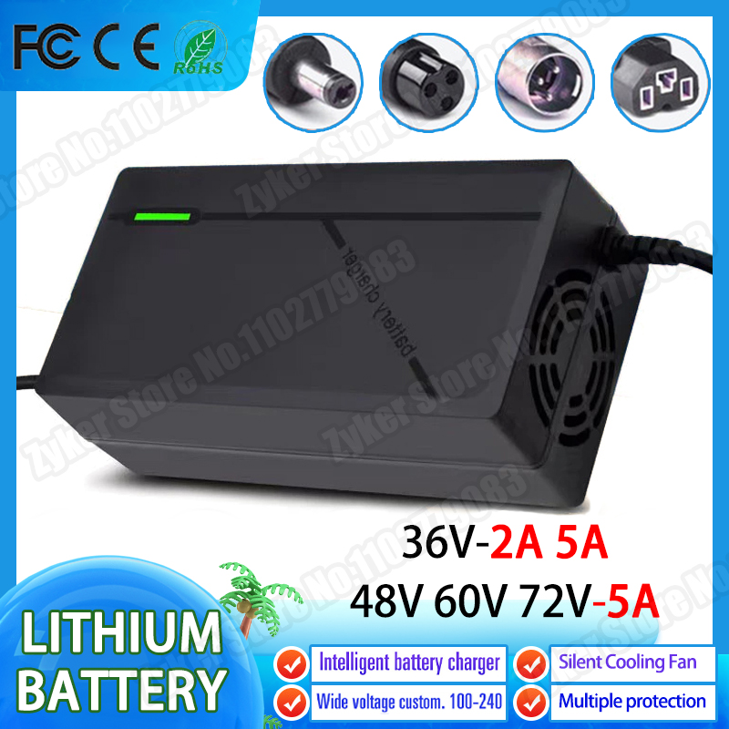 36V 48V 60V 72V Lader 2A 5A Li - 84V 20A Smart Charger recensie en prijs