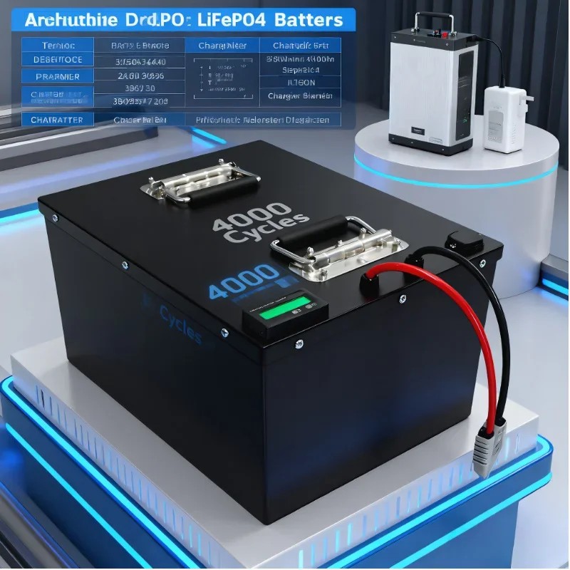 LIFEPO4 Batterij met BMS 72V 8 - 72V 40Ah Lifepo4 Battery Pack recensie en prijs
